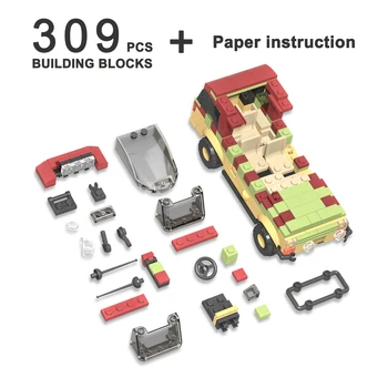 Buildmoc Juros Periodo Explorer Blokų Pasaulio Miško Parkas Transporto Priemonės Plytų Kūrėjas Švietimo Žaislas Carsx Modelio Rinkinio Blokai Vaikams