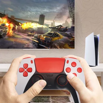 Pakeitimo Gamepad Dalys PS5 Valdytojas Touch Pad Padengti Kreiptuką Žiedas L1, R1 Sukelti Mygtuką Valdiklis Mygtukai DualSense