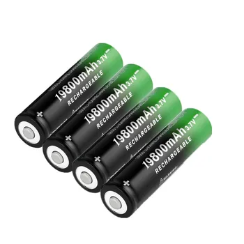 2021 Naujus 18650 Li-Ion baterija 19800mah daugkartinio įkrovimo baterija 3.7 V LED žibintuvėlis žibintuvėlį arba elektroninius prietaisus, batteria