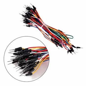 625 Vienetų Jumper Wire Rinkinys, 560pcs iš anksto Breadboard Jumper Wire 14 Ilgiai Įvairūs + 62 vnt Solderless Lankstus Breadboard