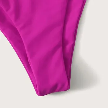 Maudymosi kostiumėliai moterims bikini 2020 Moterų Sexy tie Dažai Nėrinių Aukštos Sumažinti Kojų Apynasrio Bikini Nustatyti Dviejų dalių maudymosi kostiumėlį, bikini mujer купальник
