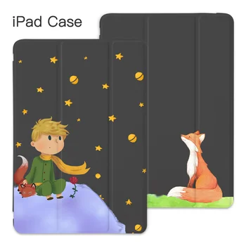 Mažasis Princas Ir Lapė iPad 8 Kartai Atveju 2020 Oro 4 Tabletės Stovėti Padengti Pro 11 Mini 5 7 6 Funda Pro 12.9 Oro 2