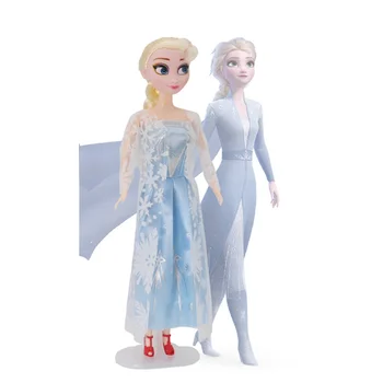 Rinkinys Disney 30CM Sušaldyti 2 Elsa Anna Princesė rinkimo veiksmų skaičius, Karšto Žaislai Modelis Lėlės Kalėdų, Naujųjų Metų Dovana Vaikams