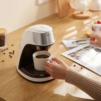 0.3 L Kavos Aparatas, Home Office Nešiojamų Užvirinti Arbatos, Kavos virimo aparatas Automatinis Varva Kavos Aparatas su Keramikos Kavos Puodelio