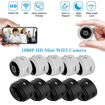 1/2/3Set 1080P HD Mini IP Belaidžio WIFI kamera Kamera Smart Home Security Apsaugos DVR Naktį Anti-Theft APP Nuotolinio Stebėti