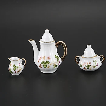 1/6 Dollhouse Miniature Porcelain Coffee Tea cup set #C