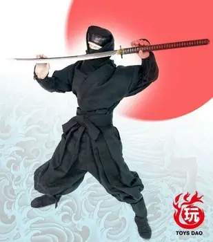 1:6 Masto Black ninja Drabužių nustatyti Modelį, 12