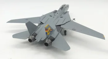1:72 Jav F-14D vf-31 Bomba katė eskadrilės Naikintuvas modelis Statiškas modeliavimas gatavo produkto Trimitininkas 37194 Kintamasis valomas sparno