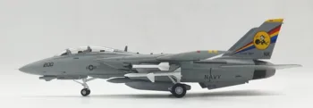 1:72 Jav F-14D vf-31 Bomba katė eskadrilės Naikintuvas modelis Statiškas modeliavimas gatavo produkto Trimitininkas 37194 Kintamasis valomas sparno