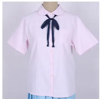 1 gabalas Vasaros Aukštosios Mokyklos Uniformos Japonijos Studentų Uniformų Naują Atvykimo Marškinėliai naujas