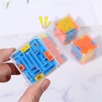 1 Vnt Puzzle Labirintas Žaislas Smegenų Žaidimas Iššūkis Fidget Žaislai Balansas Švietimo Žaislai Keychain Vaikams, Žaislų, Dovanų