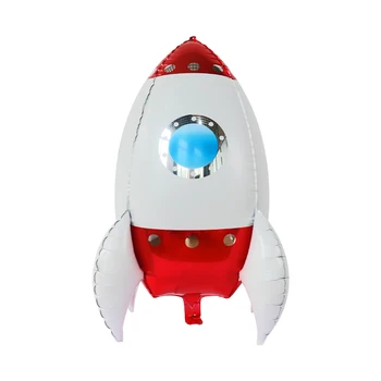 10/30/50pc 3D Kosmoso Šalies Raketų Folija Helio Balionai Galaxy Gimtadienio Temą Šalies Apdaila Džiaugtis Oro Globals Vaikams, Žaislai