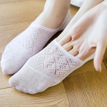 10 Porų Aukštos Kokybės Medvilnės Harajuku Korėjos Moterys Valtis Kojinės Vasaros Mados Juokingas Mielas Atsitiktinis Moterų Kojinės Šlepetės Size35-40