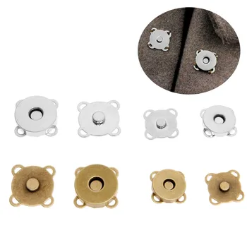10 rinkiniai 14 mm-18 mm magnetinio Sagų Maišeliai Magnetas Automatinė adsorbcijos Sagtis Metaliniai Mygtukai Snaps Piniginės mygtukai