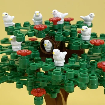 100 Gyvūnų Blokai SS Suderinama Klasikinis Miesto Draugų Statybinės Plytos Statybos Žaislai Vaikams Brinquedos Juguetes Bloque