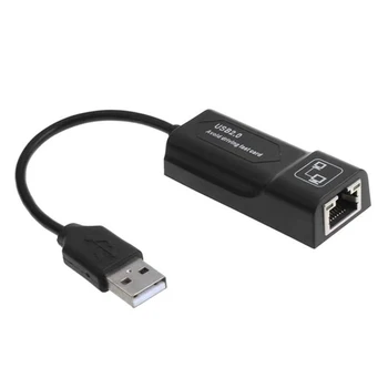 100 mbps USB 2.0 į RJ45 Keitiklis Išorės Adapteris, skirtas Staliniams Nešiojamas KOMPIUTERIS Vyrų ir Moterų greitųjų LAN Ethernet Tinklo Extender