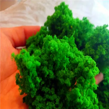 100g Modelis palieka modelis traukinio medžio paviršiais miniatiūrinės kraštovaizdžio žalia statybinės medžiagos modelis žaislai modelis medžiaga