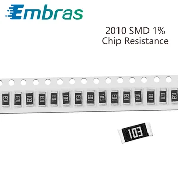 100vnt 2010 SMD Rezistorius 1% Paklaida 402R-30 1.3 1.5 K K 1.6 IR 1.8 K K 2K 2.2 K 2.4 10 K Omų Elektroninių Komponentų 