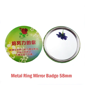 100vnt 58mm mygtuką ženklelis veidrodis badge mašina mygtuką pin maker