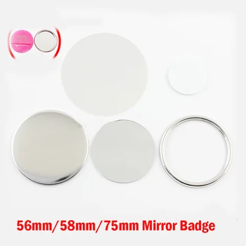 100vnt 58mm mygtuką ženklelis veidrodis badge mašina mygtuką pin maker