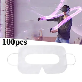 (100vnt) oculus quest 2 vienkartiniai akių kaukė d akių kaukė švarus higienos kaukė sugeria prakaitą
