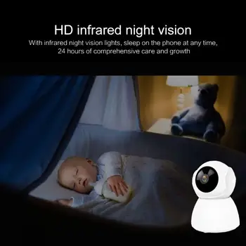 1080P IP Kamera, WIFI Bevielis protingų Namų Apsaugos Kamera, Stebėjimo VAIZDO Kameros Pet/Baby/Vyras Saugumo Anti-theft Stebėti