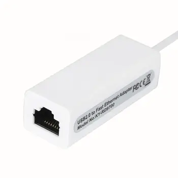 10Mbps USB2.0 RJ45 USB Adapteris Ethernet Tinklo Adapteris LAN Card 