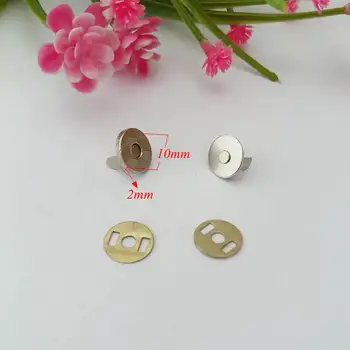 10set / Pak 10mm Stiprus Magnetinis Snap Tvirtinimo detalių Sąsagos Mygtukai Rankinės, Piniginės Amatų Krepšiai, Dalys, Priedai