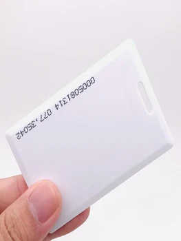 10VNT 1,8 mm EM4100 Tk4100 125khz Prieigos Kontrolės Kortelės Klavišą RFID lustas ID lankomumo kortelės mokyklos indukcijos id ryžių kortelės