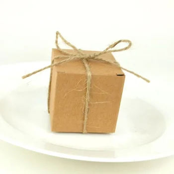 10vnt/set Mini Ačiū Dovanų Dėžutė Pakuotės Saldainių Dėžutės Vestuvių Dekoro Gimtadienio, Kalėdų Malonę Pateikti Dėžės Lagaminą Dovanų Dėžutėje