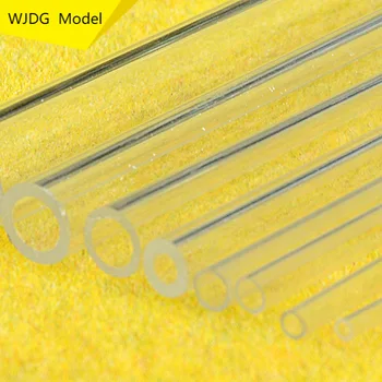 10vnt WJDG Modelis tiesiogiai 2mm-10 mm akrilo organinio Stiklo vamzdelis, vamzdis 