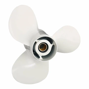 11 1/8 X 13-G New Aluminum Alloy 3 Blade Outboard Propeller for Yamaha 40-60Hp