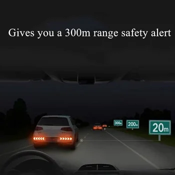 12 Vnt/Set Automobilių Lipdukas Atspindintis Rodyklės Ženklą Juostos Įspėjimo Saugos Lipdukas-Automobilio Buferio Kamieno Atšvaitas Pavojingumo Juosta Automobilio Stiliaus