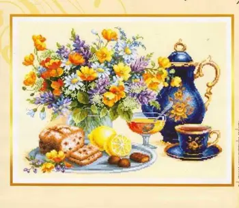 120-021 - gėlių arbata, desertas 48-39Cross Kryželiu Rinkinys 