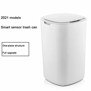 12L Smart Indukcijos Šiukšliadėžės Automatinis Jutiklių sumetami į šiukšlių konteinerį Jutiklis Elektros šiukšlių Dėžę Vonios kambarys, Virtuvė, Sandėliavimo Valymo Priemonė