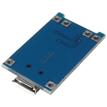 12pcs TP4056 Krovimo Modulis Micro USB 5V 1A 18650 Ličio Baterijos Įkrovimo Lenta su Apsauga Kroviklio Modulis