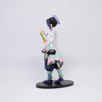 14cm Anime Demon Slayer Statulėlės Stovint Kochou Shinobu Figura Kimetsu Nr. Yaiba PVC Veiksmų Skaičius, Modelį, Žaislai