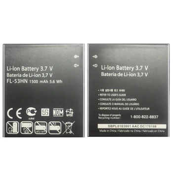 1500mAh FL-53HN Pakeitimo Baterija LG P990 Optimus 2X / 3D P920 P925 P993 P999 C729 SU660 +Sekimo Numerį