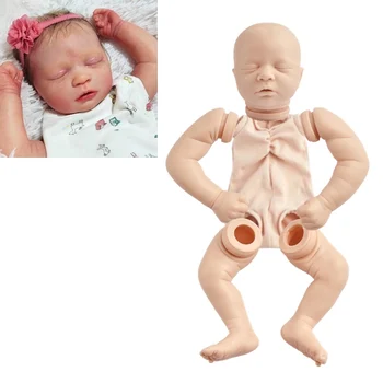 18 Colių Miega Skya Reborn Baby Vinilo Nebaigtų Tuščią Formos Minkštos 46cm Puikus Rinkinys Bebe Didmeninės
