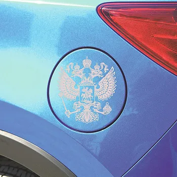 1PC Rusijos Nikelio Metalo Automobilių Lipdukai Lipdukai rusijos Federacijos Erelio Emblema Automobilių Stilius Nešiojamas Lipdukas Naudoti Nemokamas Pristatymas