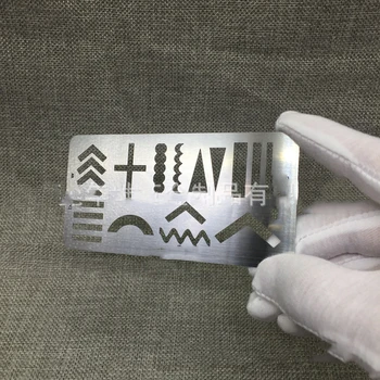 1pcs 12*6cm Geometrinis Stamping Nail Art Tuščiaviduriai Iš Šablonų Trafaretas Daugkartinio naudojimo Lipdukai Tapybos Antspaudas Plokštės Vadovas 