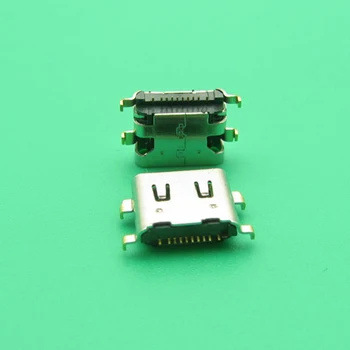 1pcs Micro USB Jungtis Female lizdas Gionee S7 GN9006 S3 GN-9006 C Tipo Įkrovimo lizdas Uodegą Įkiškite