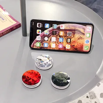 1pcs spalvinga 3D perlas populiarus turas mobiliojo telefono lankstymo ruožas laikiklis Telefono Turėtojas atveju piršto turėtojas mobiliojo telefono stovas