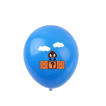 1PCS Super Mario anime Mario bros Luigi, Naršyklė Princess Peach grybų Tema balionai vaiko gimtadienio dekoravimas rinkiniai