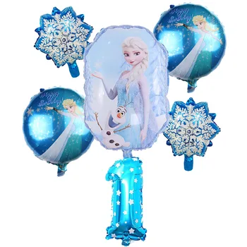 1Set Disney Sušaldyti 2 Princesė Elsa Merginos Gimtadienio, Vestuvių Dekoravimas Prekių Folija Skaičius Balionai Mergina Mėgstamiausia Dovana Žaislai