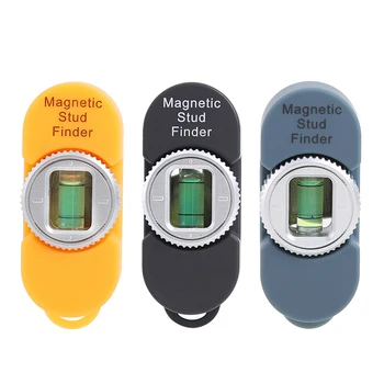 2 1 Magnetinis Stud Ieškiklis su gulsčiuku Balancer Mini Metalo Stud Vadovas Daugiafunkcinis Smeigės Sienos Detektorius