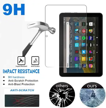 2 VNT Amazon fire HD 8 10 Gen 2020 -9H Ultra Plonas Premium Tablet Aišku, Grūdintas Stiklas Screen Protector Cover