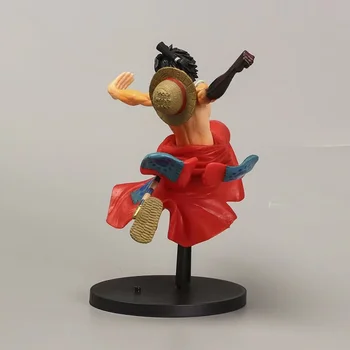 20.5 cm, Anime ONE PIECE Beždžionė D Luffy Kimono Mūšis Kolekcines Kovos PVC Veiksmų Skaičius, Žaislų Kolekcijos Lėlės Modelio Dovana Figma