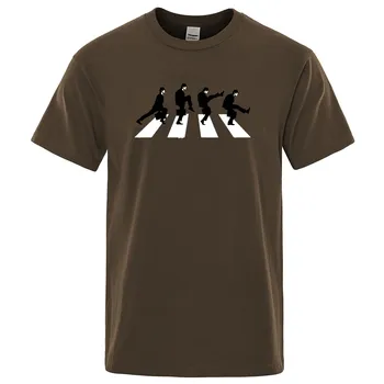 2019 m. Vasarą Medvilnės Vyrų T-Shirt 