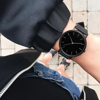 2019 Moterų Laikrodžiai-Ultra plonas Ponios Žiūrėti Oda Moterų Mados Kvarcinis Laikrodis Laikrodis relogio feminino zegarek damski